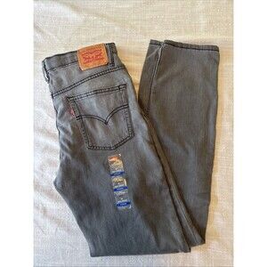 Levi’s Gray 512‎ Slim Taper Stretch Boys 18 Reg 29x31 Strong NEW